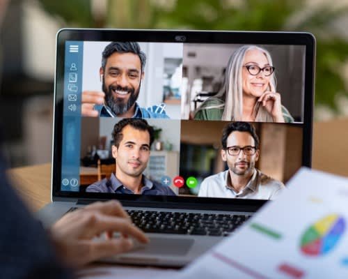 Using video calls to collaborate is one of many remote working tools that can help teams work smarter.