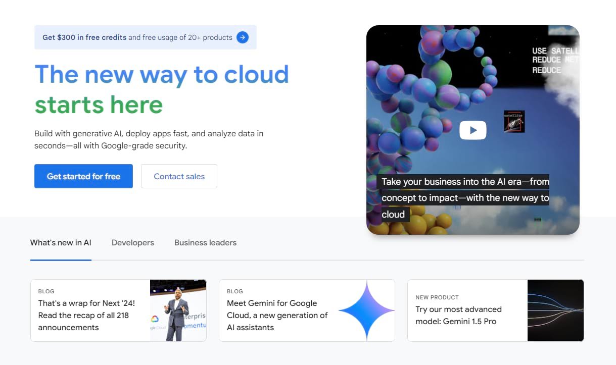 Google Cloud offers streamlined integration for those who enjoy Google products.