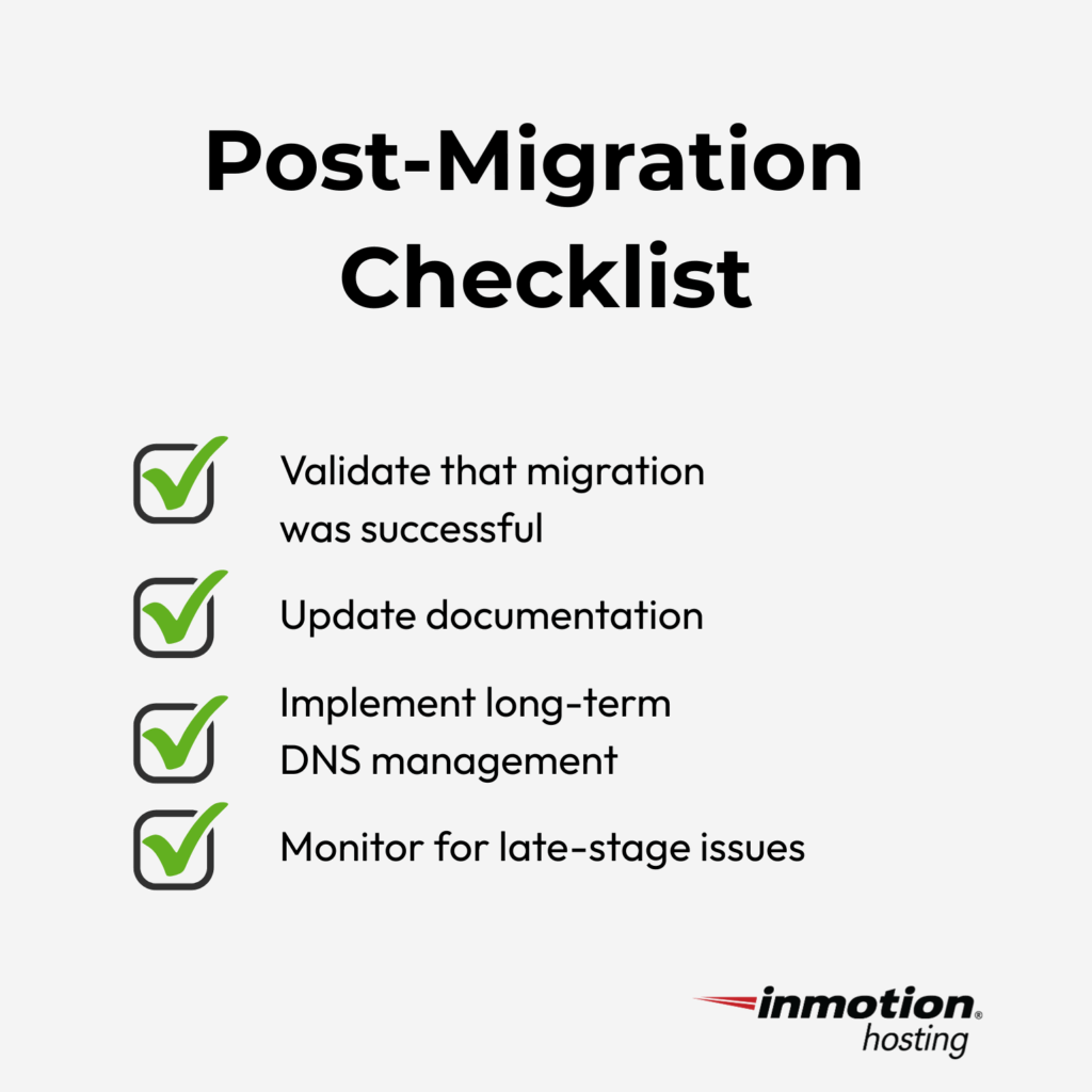 DNS Post-Migration Checklist