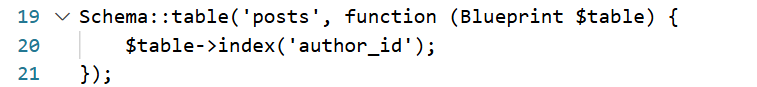 Example of Optimizing with Manual Indexing