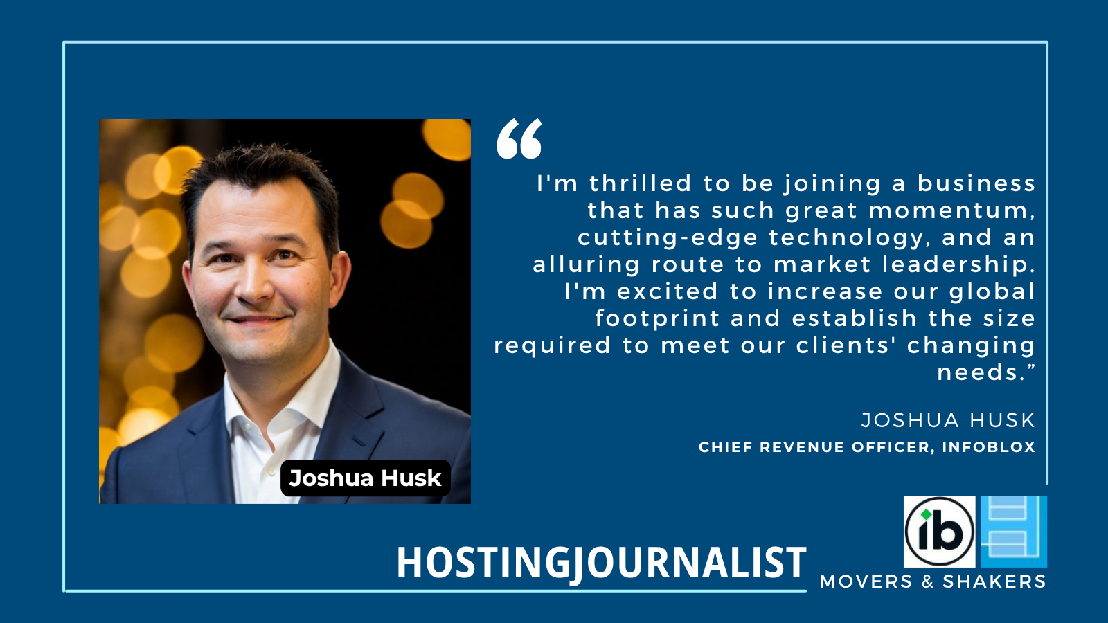 Joshua Husk, Infoblox
